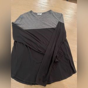 Vince, long sleeve, flattering t-shirt